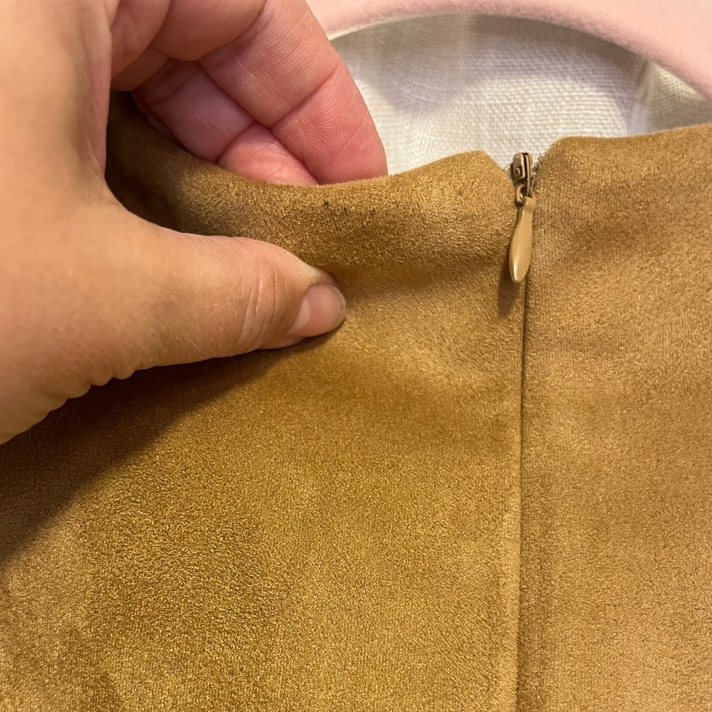 Faux Suede Dress - Picture 5 of 8